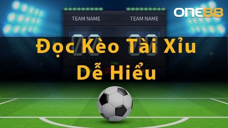Kèo tài xỉu 2.5 bàn là loại kèo phổ biến