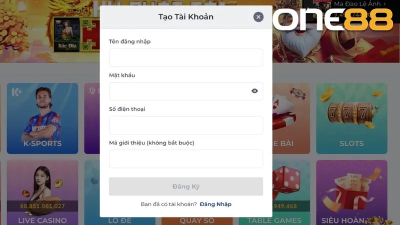 Chúng tôi đã đơn giản hoá form khai báo thông tin register cho ai cũng dễ dàng thực hiện